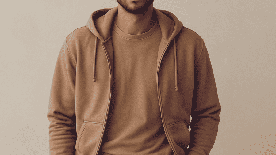 Mocha Mousse moda masculina